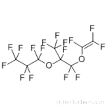 2- (PERFLUOROPROPOXY) PERFLUOROPROPYL TRIFLUOROVINYL ÉTER CAS 1644-11-7